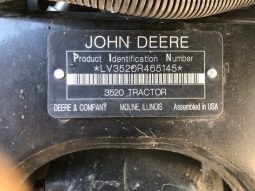 
										2008 John Deere 4wd 3520 Loader, Bucket, Boxblade full									