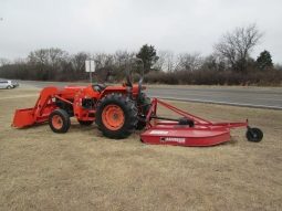 
										2009 KUBOTA L4400 with Slasher full									