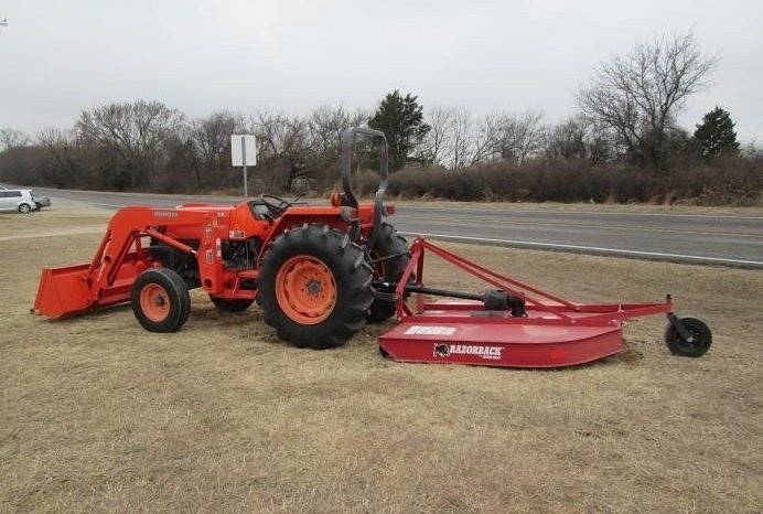 
								2009 KUBOTA L4400 with Slasher full									