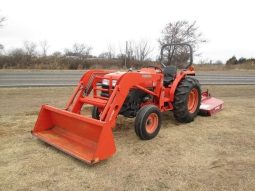 
										2009 KUBOTA L4400 with Slasher full									